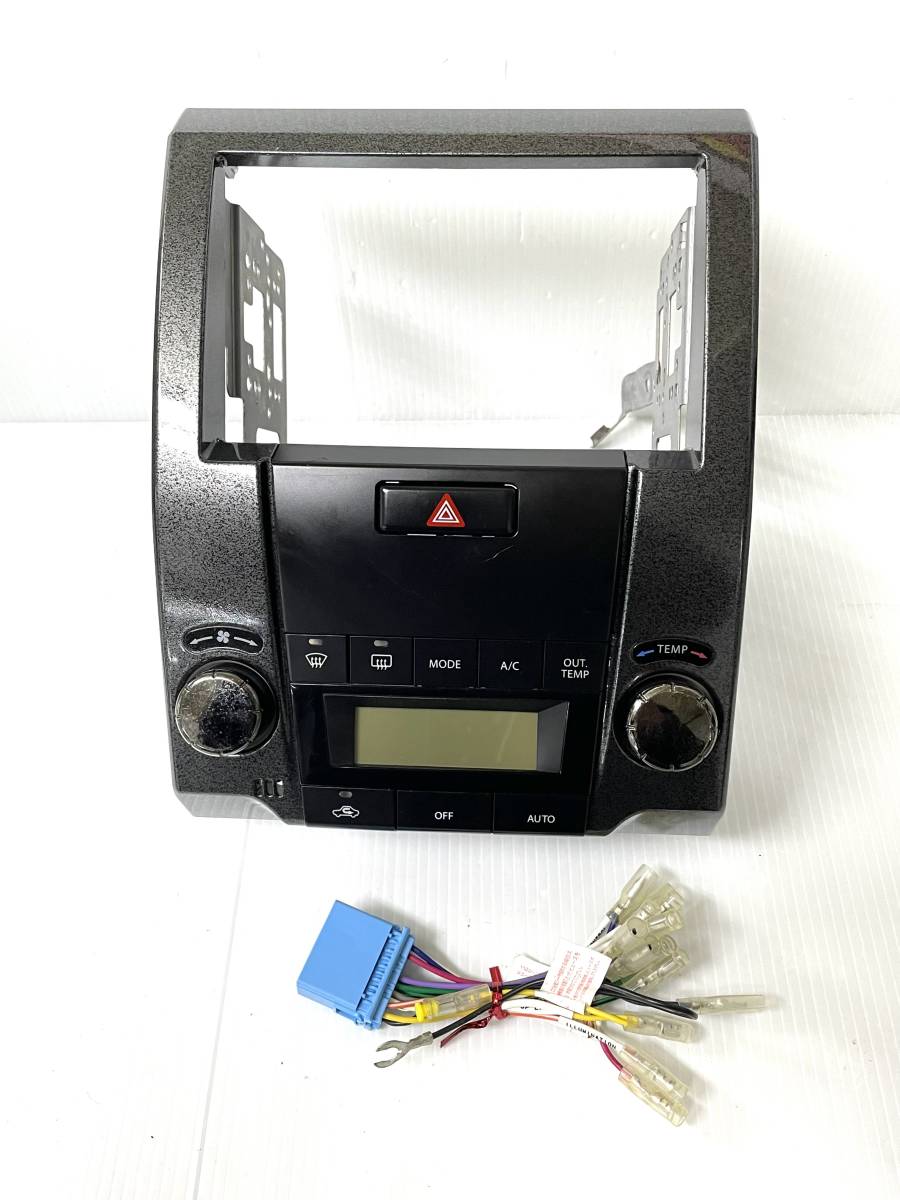 ☆ ワゴンR スティング MH22S スズキ 純正 オーディオパネル ・ 電源変換ハーネス ・ ステー 付☆