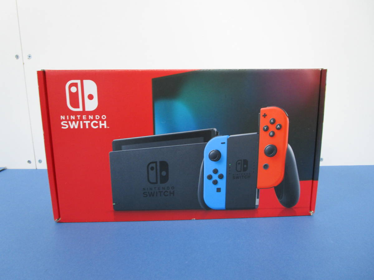 070) Nintendo Switch 本体 ネオンブルー×レッド ⑦ 070) 中古