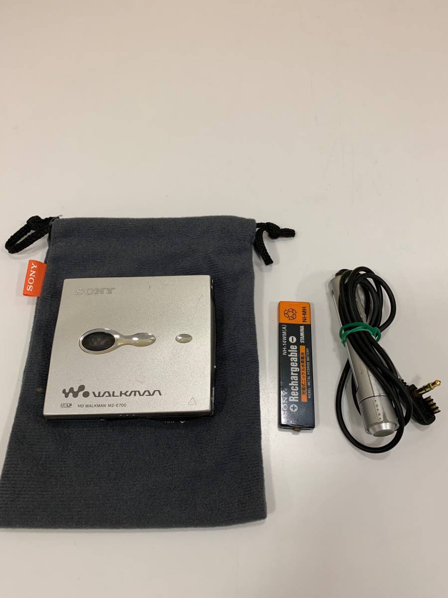 動作確認済み SONY ウォークマン MDプレイヤー MZ-E700 【公式通販】