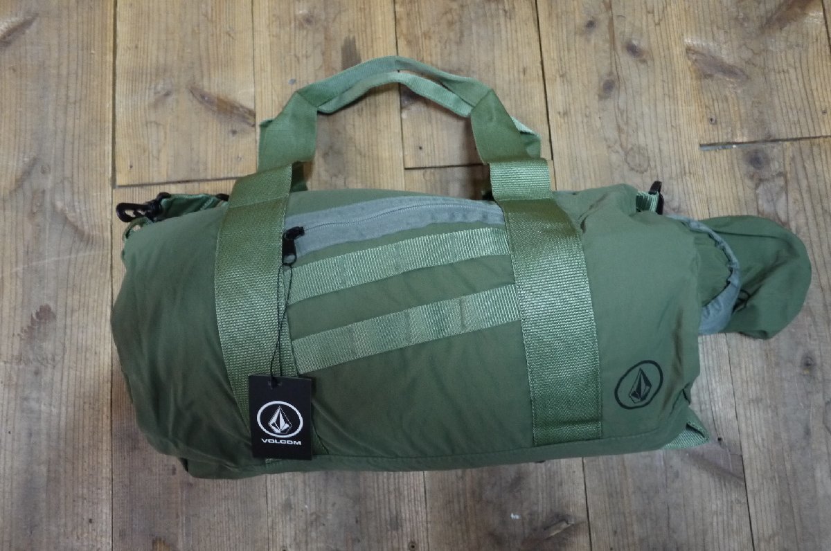 【VOLCOM】PACKABLE LIGHT BOSTON BAG 23L ボストンバッグ　コンパクトに折りたたみ可能！ボルコム