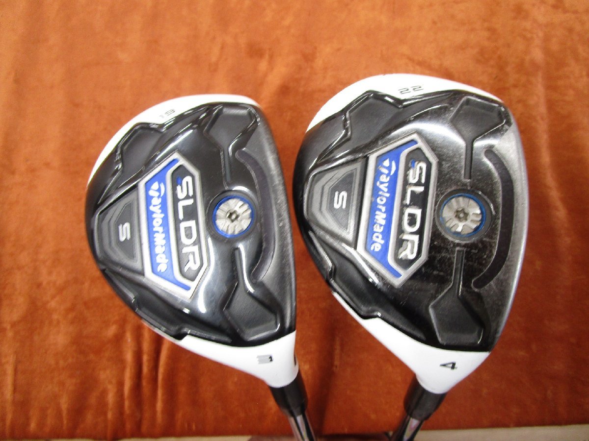 □ テーラーメイド SLDR S 3U 19度& 4U 22度 N.S.PRO 930GH フレックス 