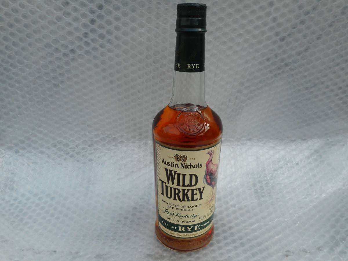 未開栓WILD TURKEY ワイルドターキー ライ 750ml 50.5 希少 未開栓 古