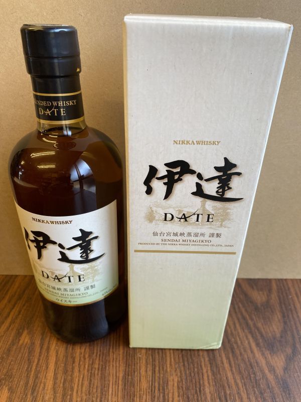 未開栓】NIKKA ニッカ 伊達 DATE 仙台宮城峡蒸溜所 謹製 ウイスキー