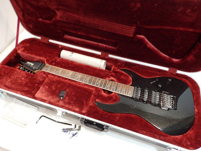 Ibanez アイバニーズ Prestige RG2570E Galaxy Black ハードケース付き 