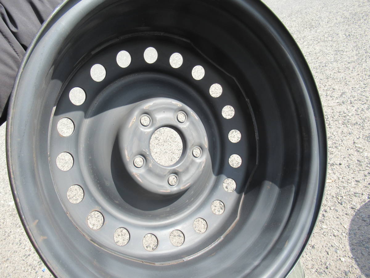 日産純正 スチールホイール 鉄チン 16インチ ラプター塗装 6.5J+45 