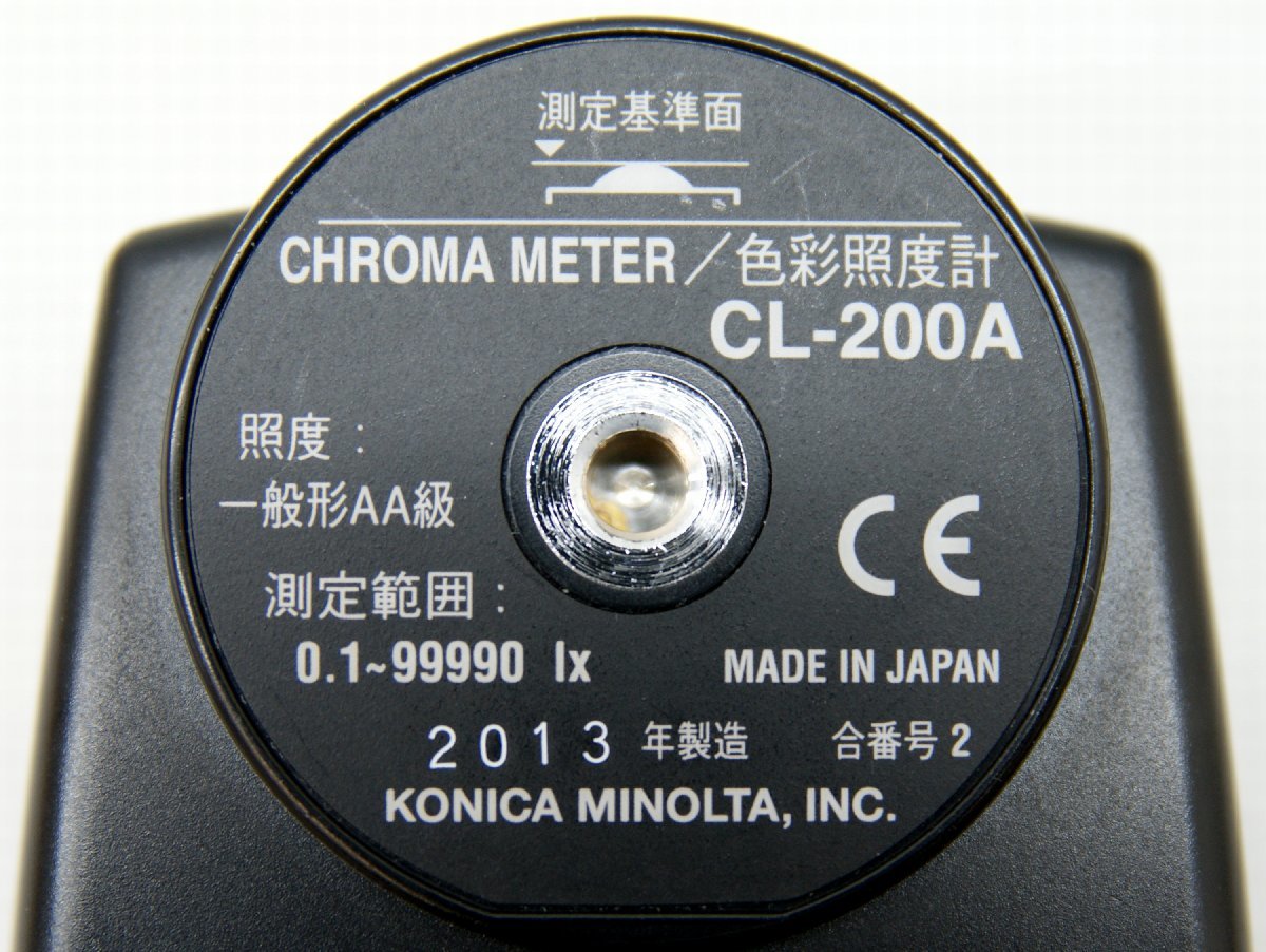 GX41628◇KONICA MINOLTA/コニカミノルタ CL-200A CHROMA METER 色彩