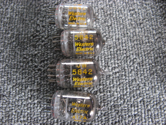 真空管　Western Electric 5842/417A 2本 Western Electric5842 417A Western Electric 417A New General eBay