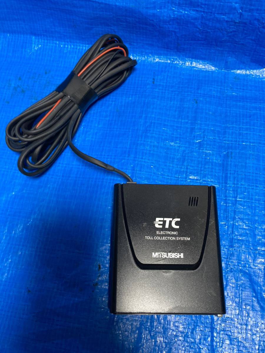 ☆軽自動車外し ETC 三菱電機 EP-9U512V アンテナ一体型 ☆配線あり