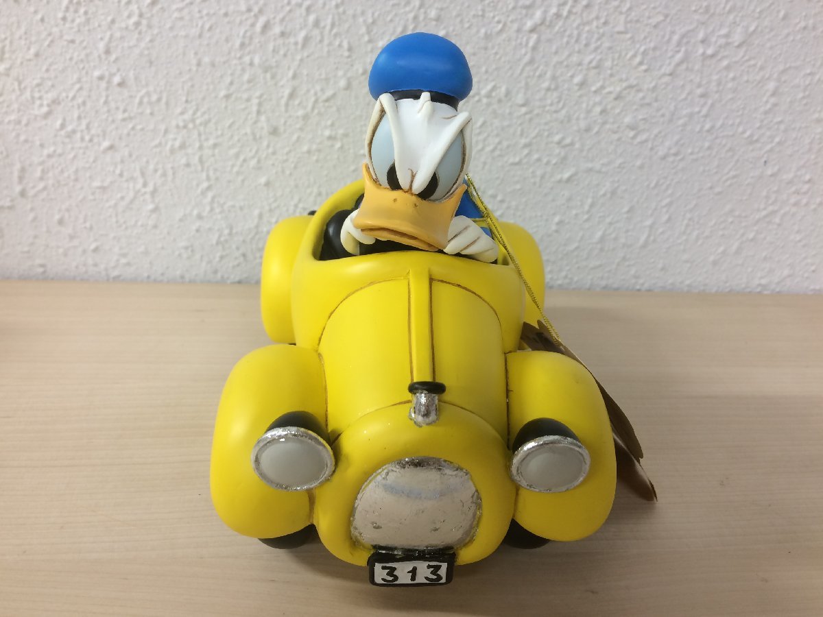 ディズニー ドナルドダック フィギュアリン イエローカー タグ付き