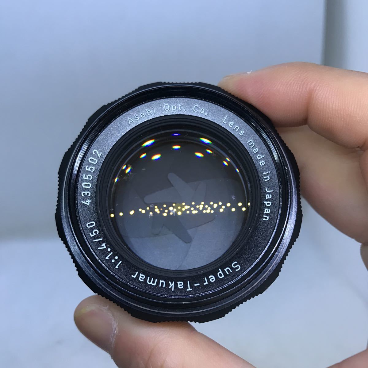 ☆極上品☆PENTAX TAKUMAR 50mm f1.4 8枚羽#1060