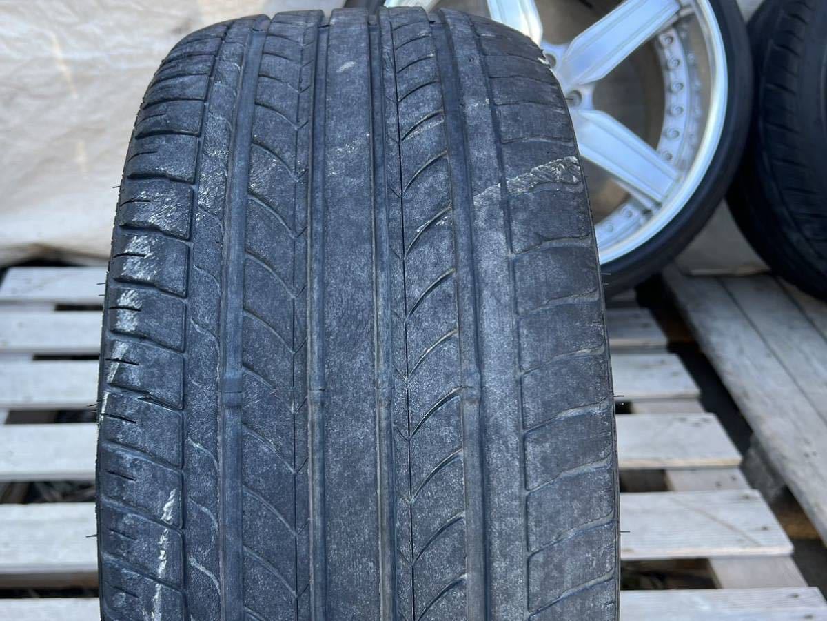 希少品 リバーサイド トラフィックスター STR 19インチ19×8.5J+32 19×9.5J +41 PCD114.3 5穴 タイヤ付 235/35ZR19 265/30ZR19 売り切り トラフィックスター リバーサイド STR 19インチの -トラフィックスター 最終値下げ］トラフィックスターSTR19