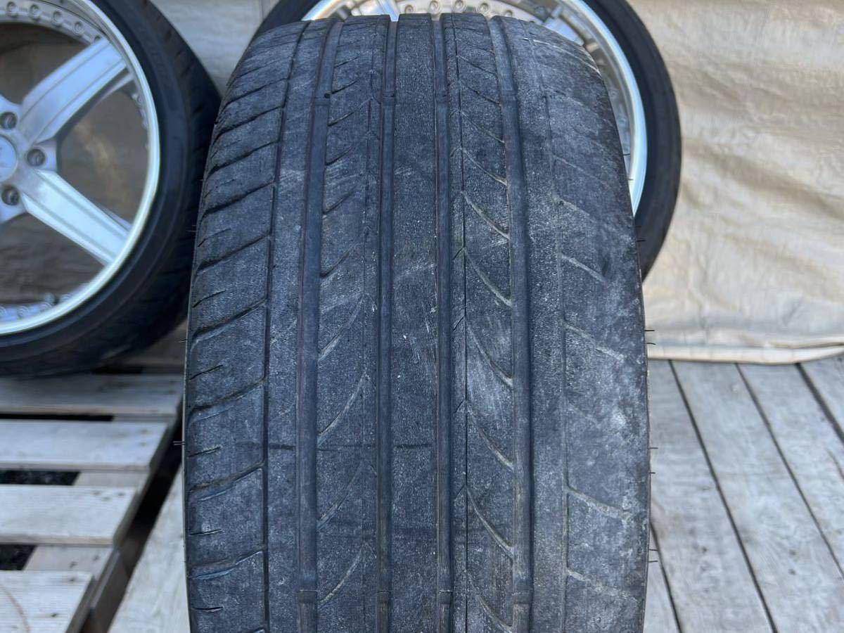希少品 リバーサイド トラフィックスター STR 19インチ19×8.5J+32 19×9.5J +41 PCD114.3 5穴 タイヤ付 235/35ZR19 265/30ZR19 売り切り トラフィックスター リバーサイド STR 19インチの -トラフィックスター 最終値下げ］トラフィックスターSTR19