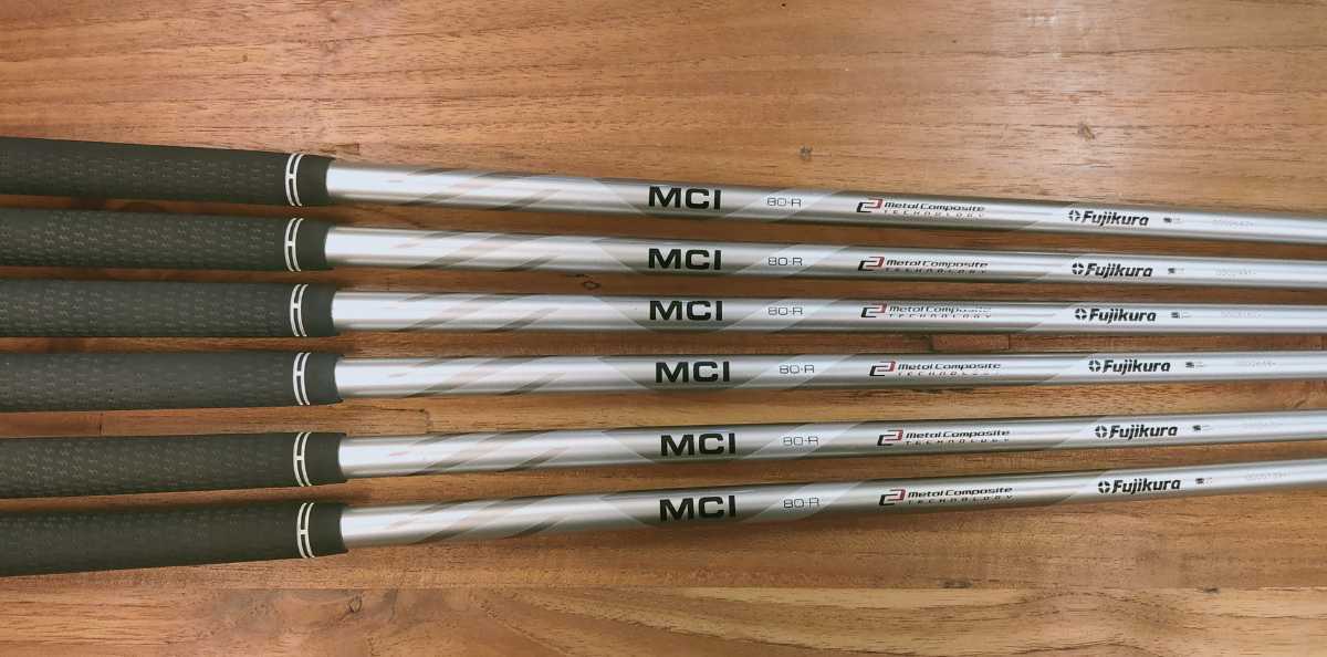 フジクラ MCI 0 アイアンの通販 | 装着 mci80 アイアンシャフト5〜P 