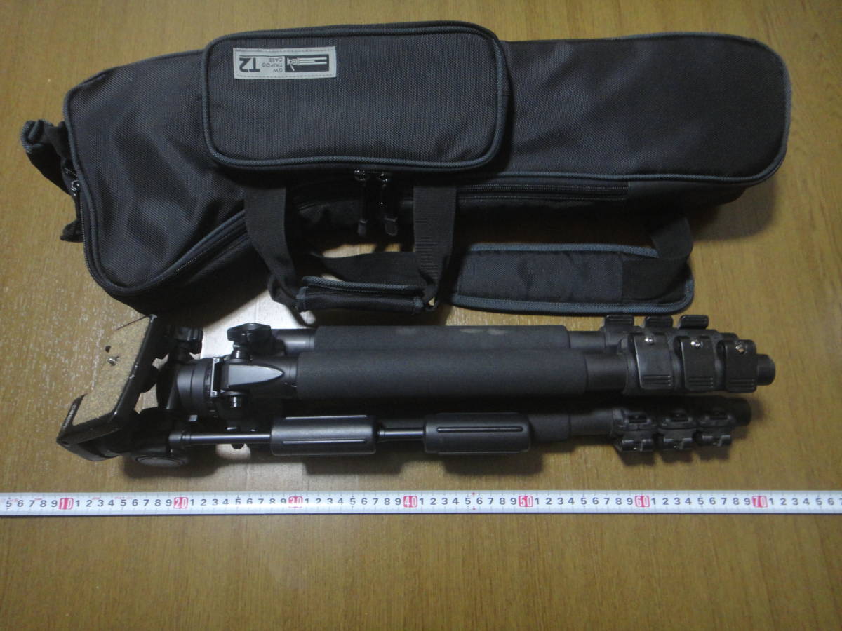 Velbon カーボン三脚 El Carmagne 640 雲台 PH-460B バッグ 付き 0