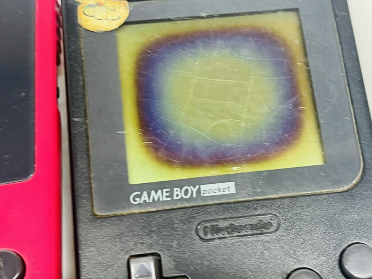 ゲームボーイ ゲームボーイポケット＆カラー 本体2台 ★Nintendo ゲームボーイカラー2台 ゲームボーイポケット1台 ジャンク品まとめ 管理番号02012