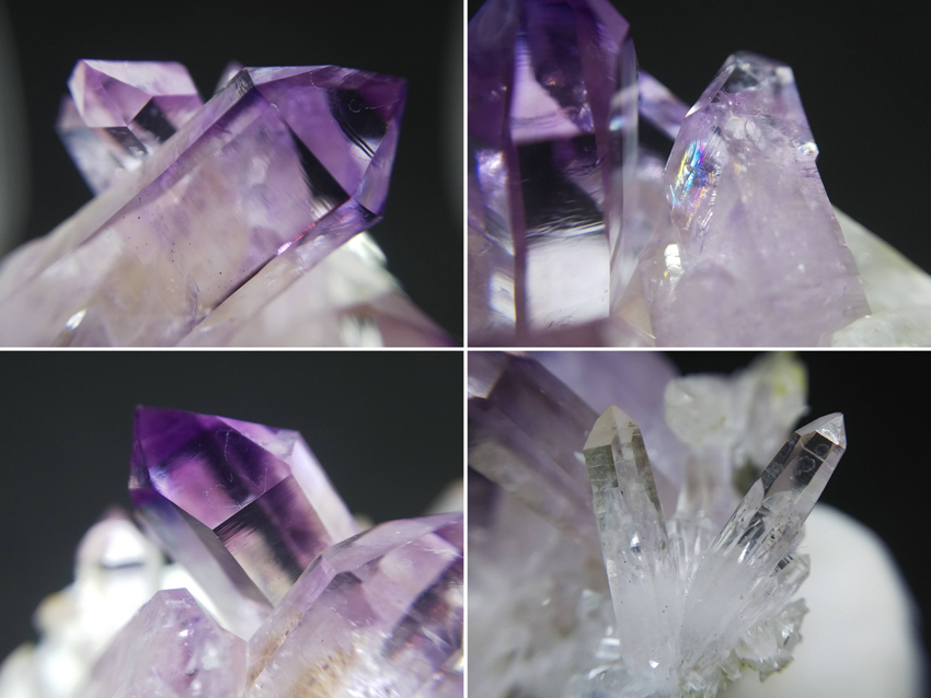 ベラクルスアメジスト クラスター 紫水晶 結晶 原石 標本 約130ct