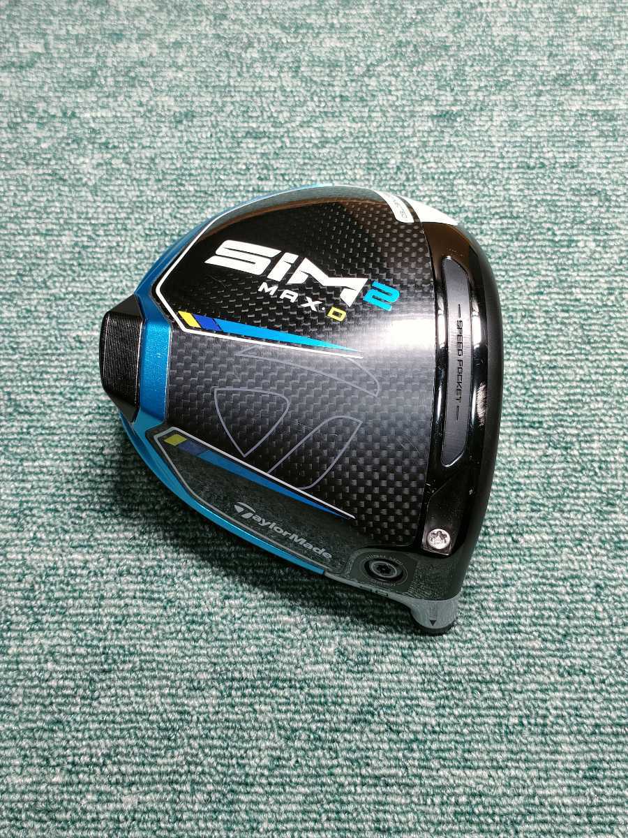 テーラーメイド SIM2 MAX-D 9.0度 ドライバー ヘッド単品 ヘッドカバー付き 20230201