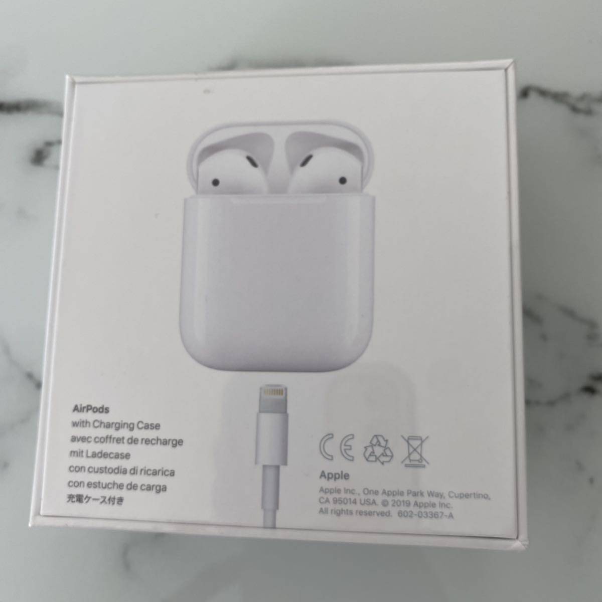 Apple AirPods with エアーポッズ - Airpods MRXJ2J⁄A 第2世代