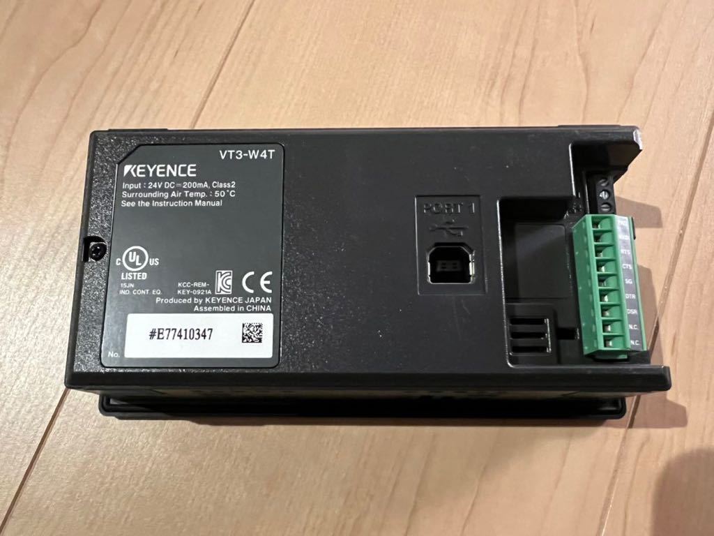 ☆ KEYENCE キーエンスVT3-W4Tタッチパネルディスプレイ VT3 シリーズ