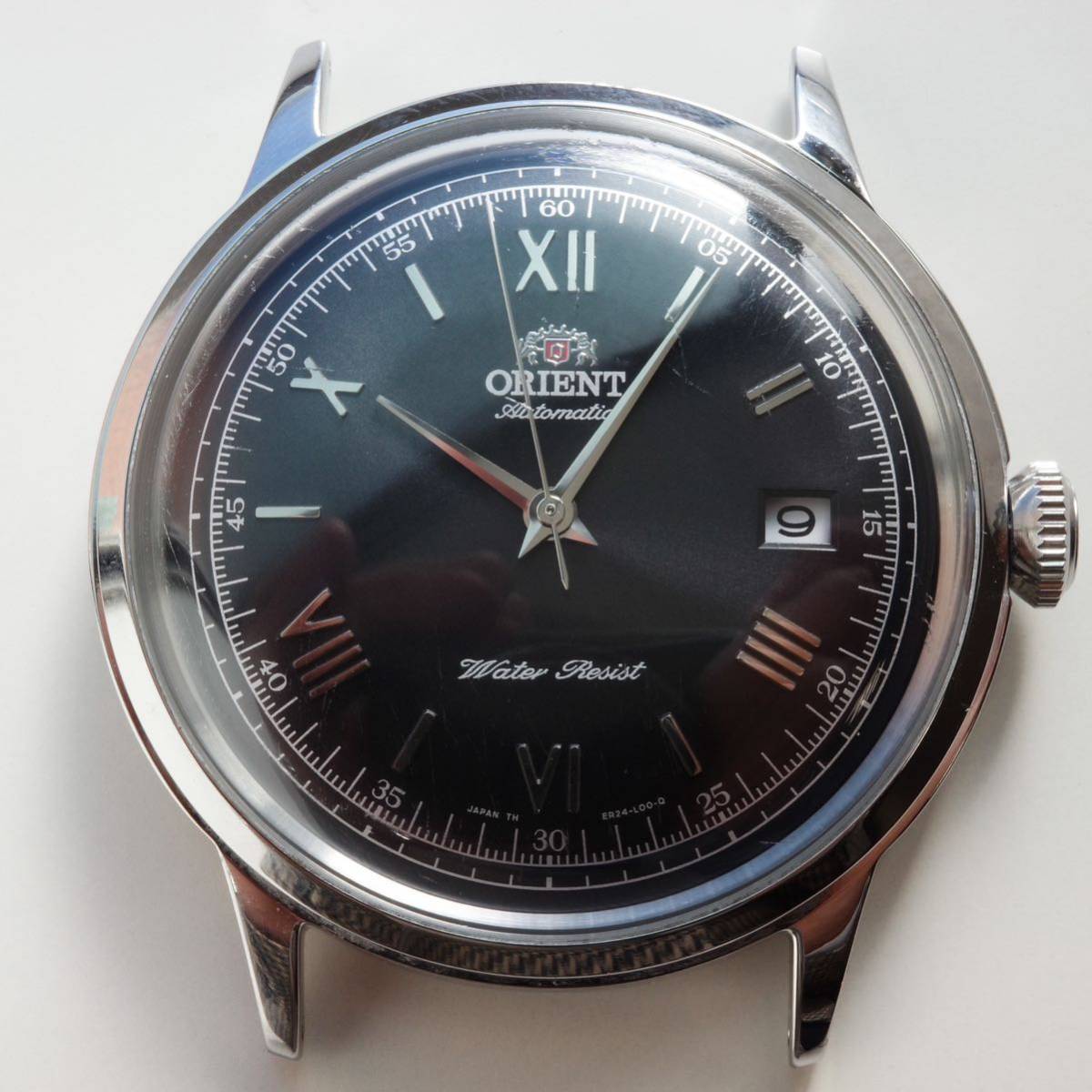 オリエント バンビーノ ブラック ローマン ORIENT 自動巻き ER24-C2-B 