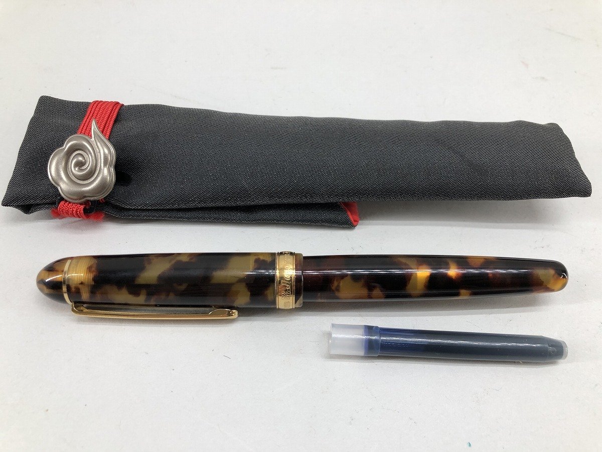 83442 Platinum プラチナ万年筆 #3776 ペン先 14K 太 K14 585 14金