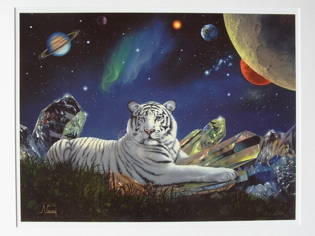 ANTHONY CASAYの絵画 真作☆額装☆Anthony Casay アンソニー・キャセイ