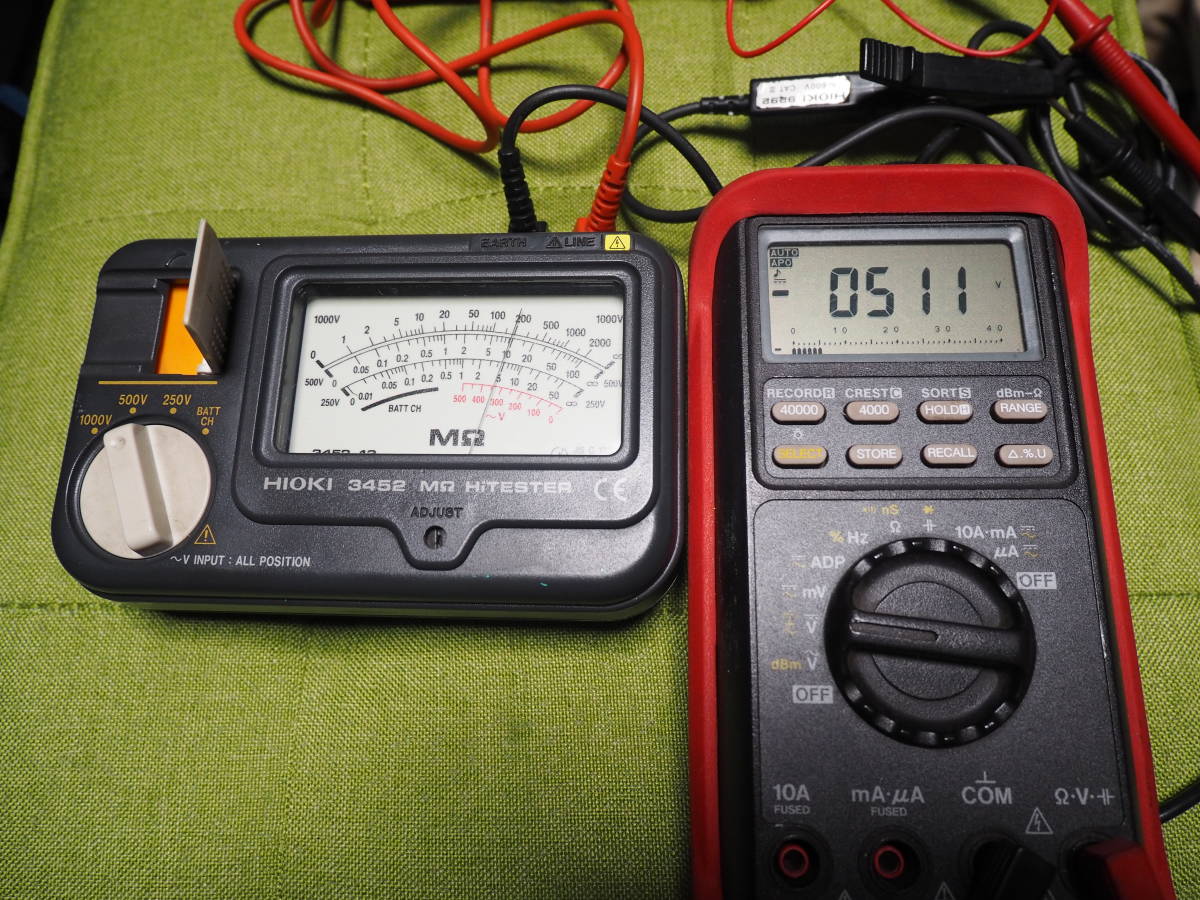 日置【HIOKI】3452メガー 絶縁テスター