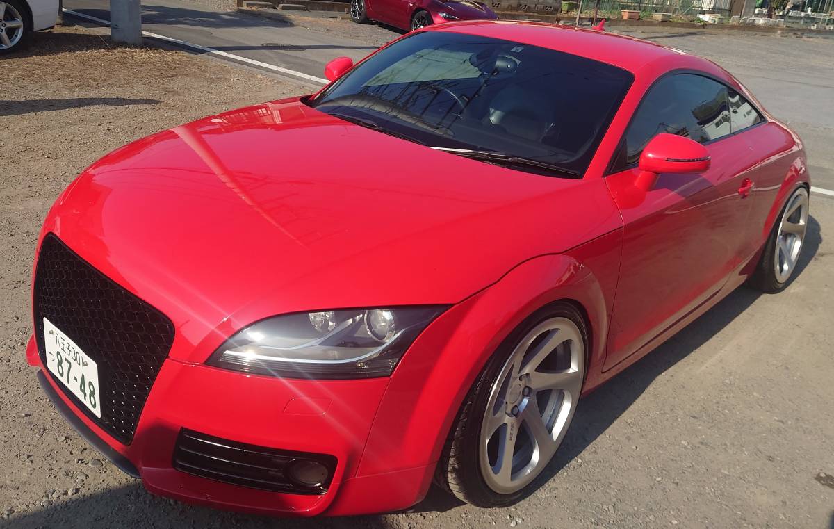 1円スタート！☆2008年式アウディTTクーペ2.0L S-Line FF 3SDM0.