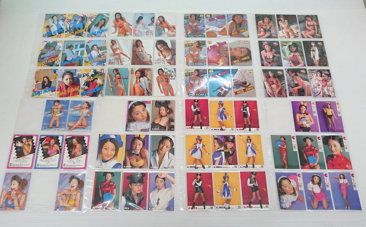 小池栄子さんグッズ セット カード トレカ バインダー コレクション まとめ 小池栄子 カード 大量 まとめて セット グラビア 水着 コスプレ 箔押し