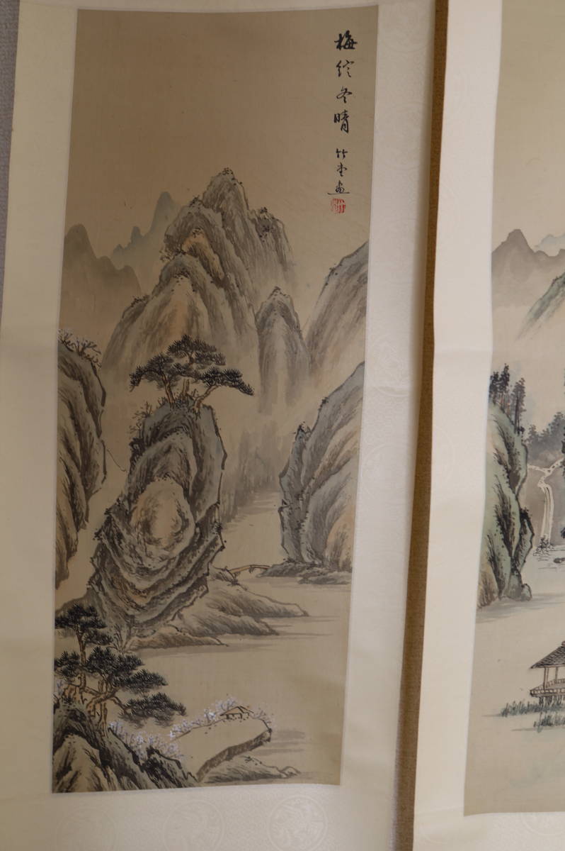 定番人気 佐伯与吉郎原画パリ古い郊外油彩画 油絵 風景画 F8号真筆 