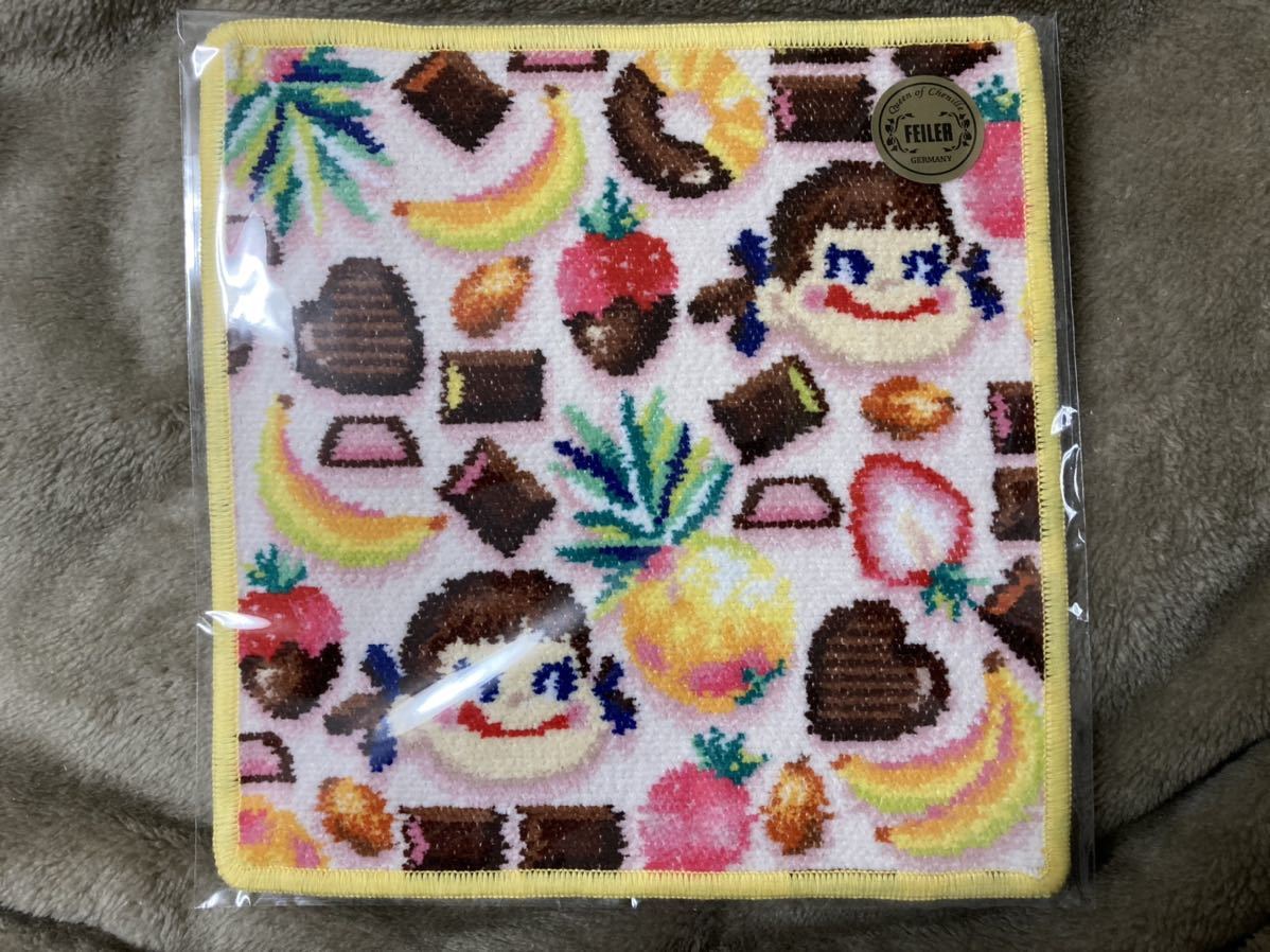 ペコちゃん ハンカチ FEILER フェイラー ラブラリーバイフェイラー