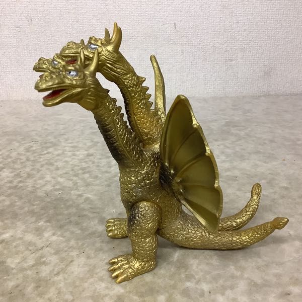 1円〜 山勝 キングギドラ ソフビ キングギドラ ソフビ 山勝 ソフト