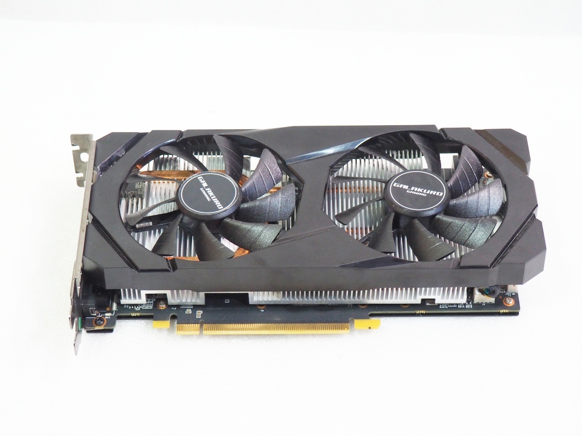 Galakuro GeForce GTX 1660 6GB 玄人志向 GG-GTX1660-E6GB/DF 【公式通販】