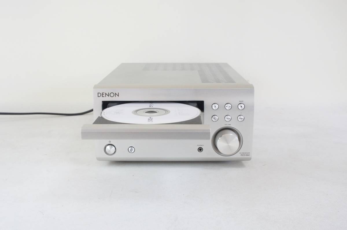 DENON Bluetooth機能搭載 RCD-M41 CDレシーバー 2018年製