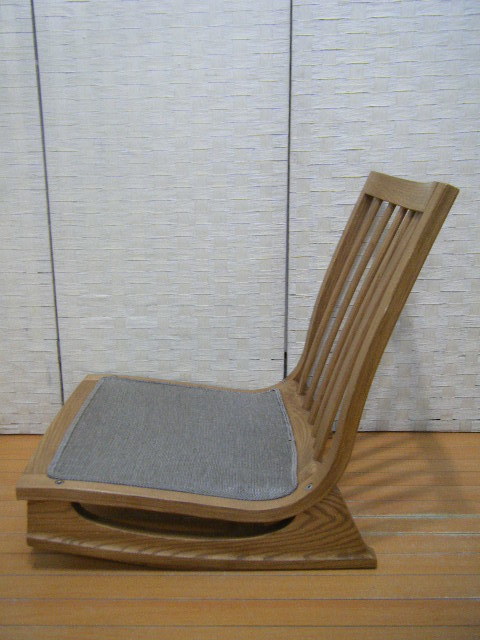 2タ72◇カリモク ロッキングチェア 座椅子 karimoku 木組シリーズ