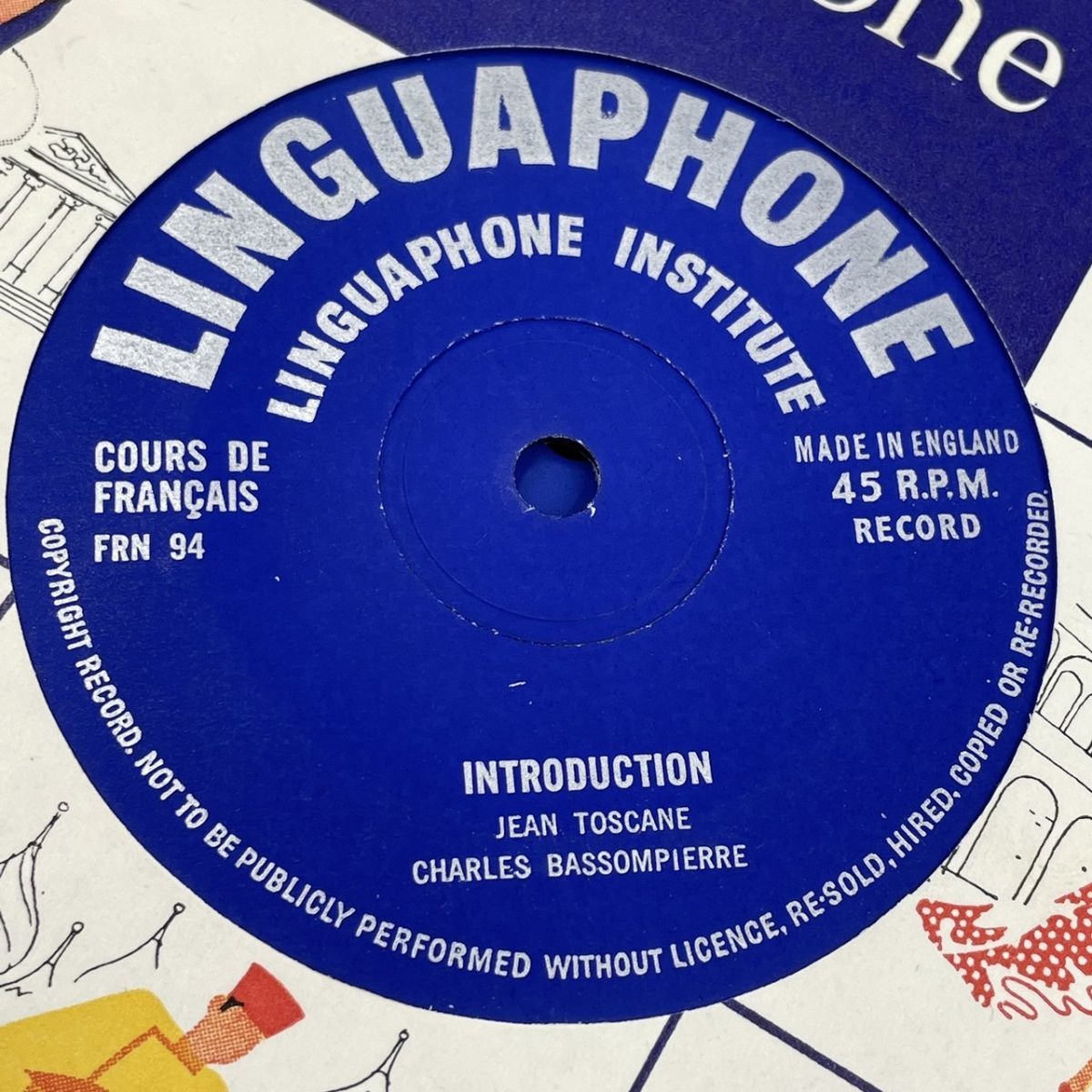 U353-A86-115 Linguaphone リンガフォン COURS DE FRANCAIS フランス語 