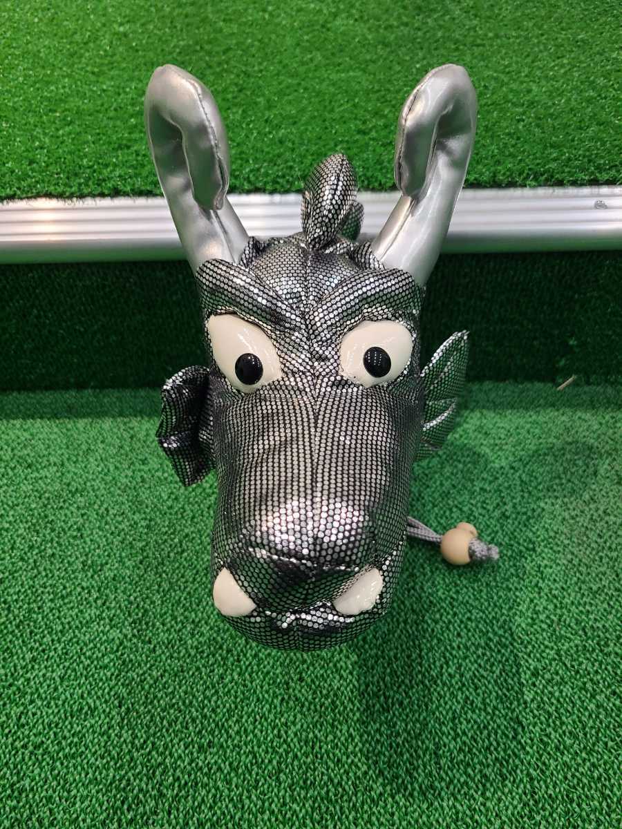 ★DANCE WITH DORAGN★ダンスウィズドラゴン、パターヘッドカバー★新品