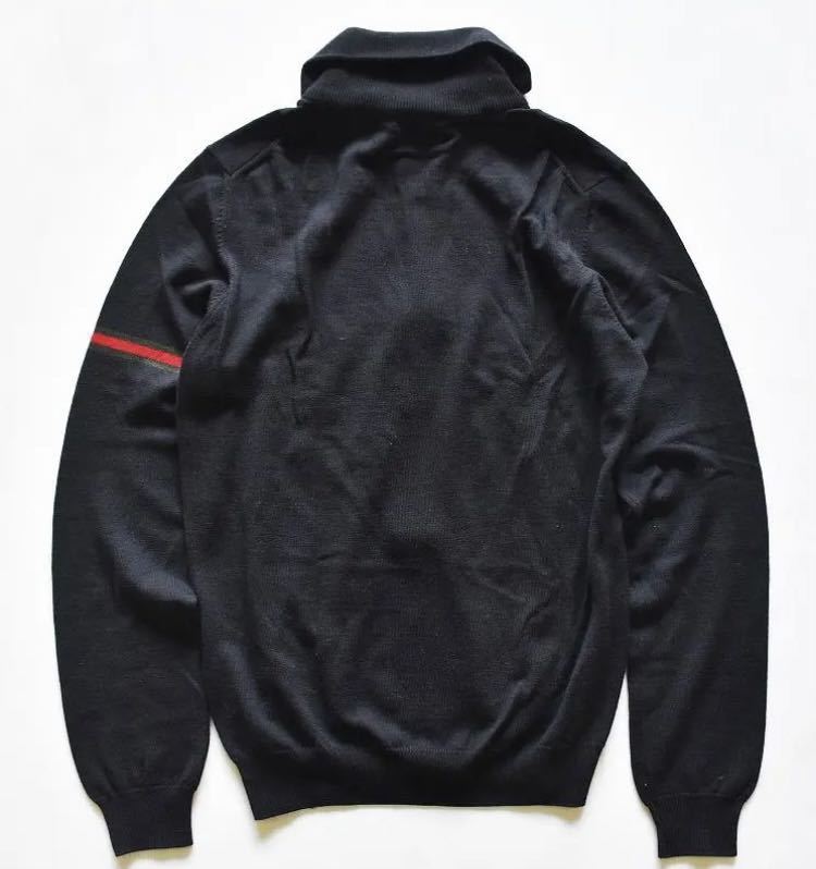 最高峰】GUCCI グッチ シェリーライン ウールジップセーター ニット L