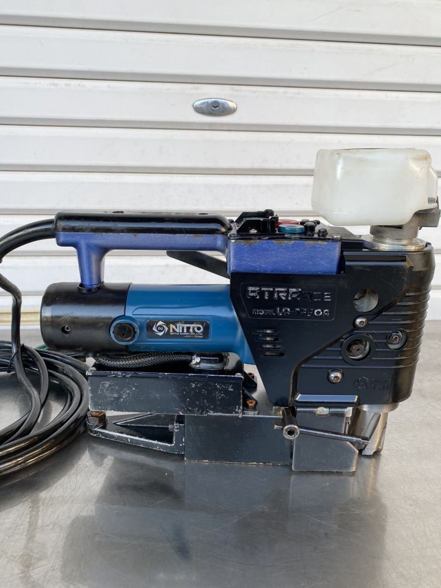 日東工器　NITTO　アトラエース　磁気ボール盤 LO-3550A　100v50/60hz 動作確認済み　中古