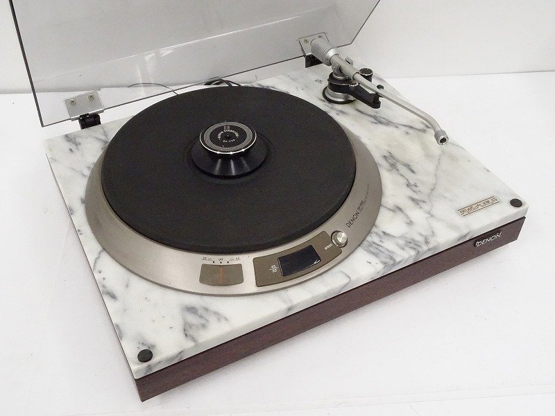 保証ありDENON DP-1800 レコードプレイヤー メンテナンス済み 整備品 
