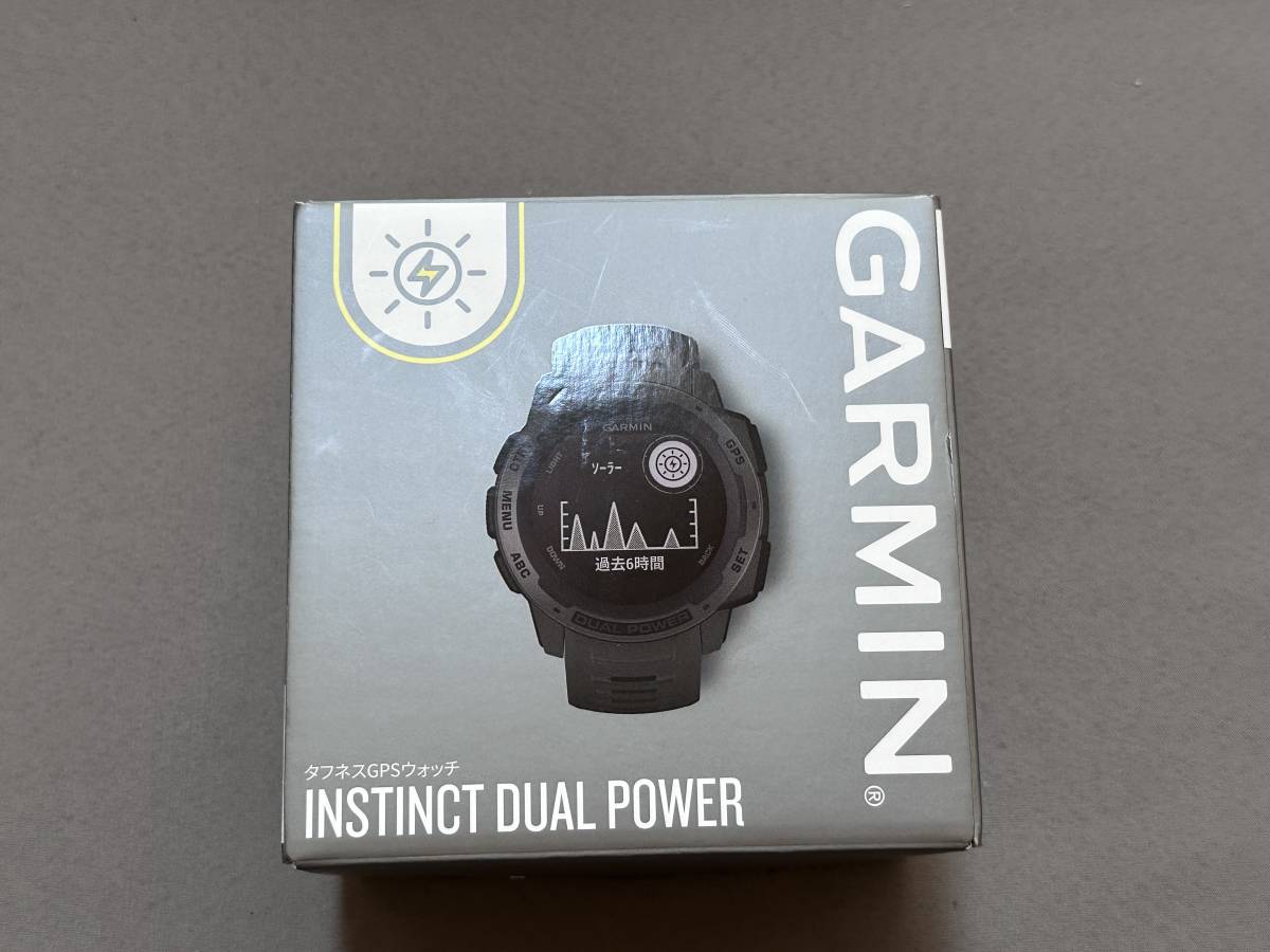 Instinct Dual Power Garmin 日本 スマートウォッチ ガーミン GARMIN 