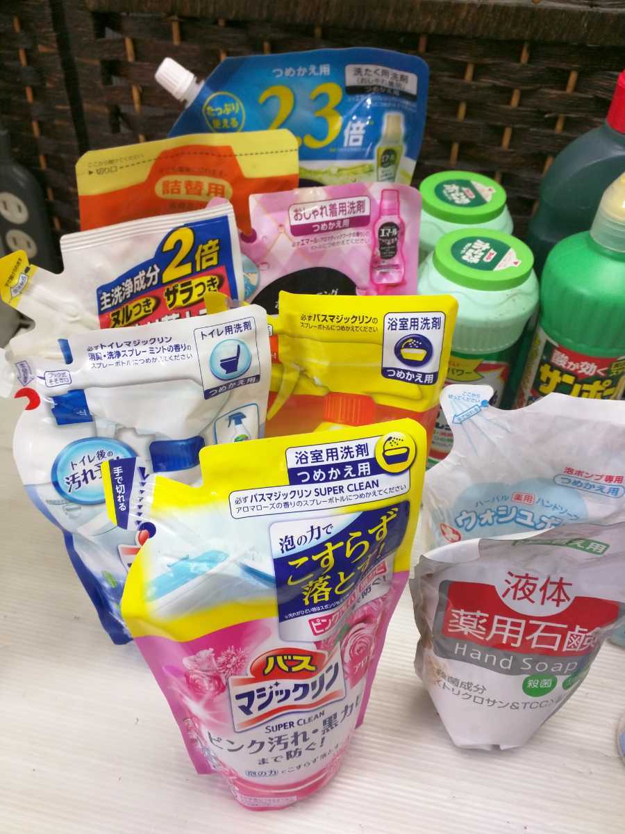⑥-C86 日用品まとめて お得な！！ 洗濯洗剤 洗剤 キッチン用品 トイレ