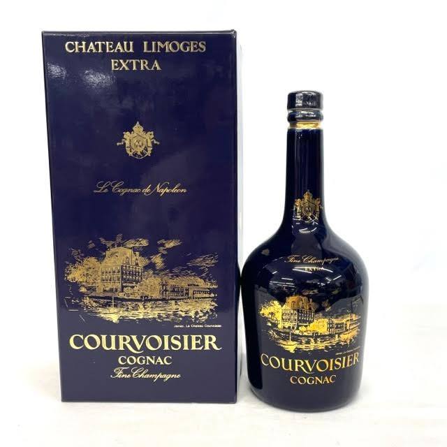 ◇ クルボアジェ COURVOISIER EXTRA VIEILLE 700ml アルコール 未開栓
