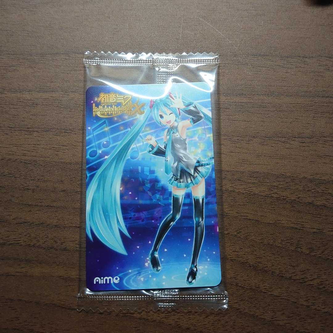 初音ミク aime カード 非売品 Project DIVA X 特典(初音ミク)｜売買