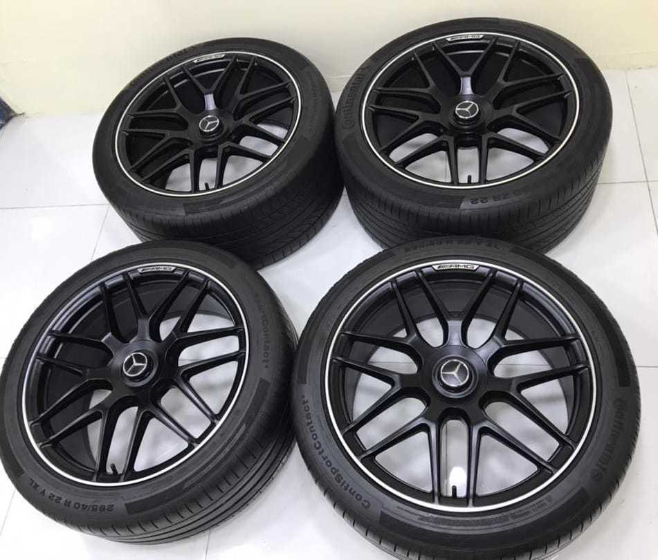 Mercedes ベンツ AMG GLE 63 W167純正 22 INCH ホイール 4本 GLS 400 