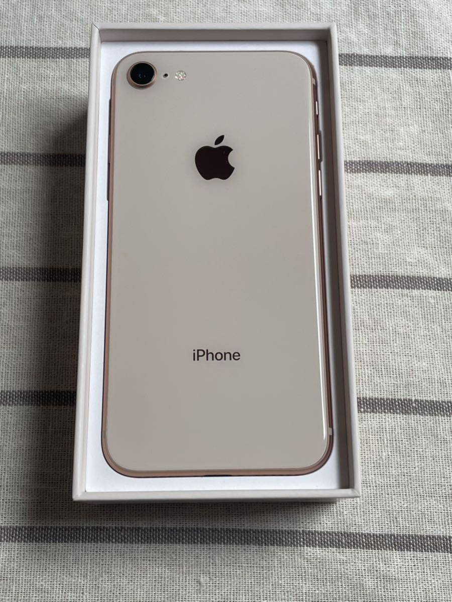 極美品②)iphone 8 64g simフリー(au) 64GB 0 SIMフリー UQ 即決