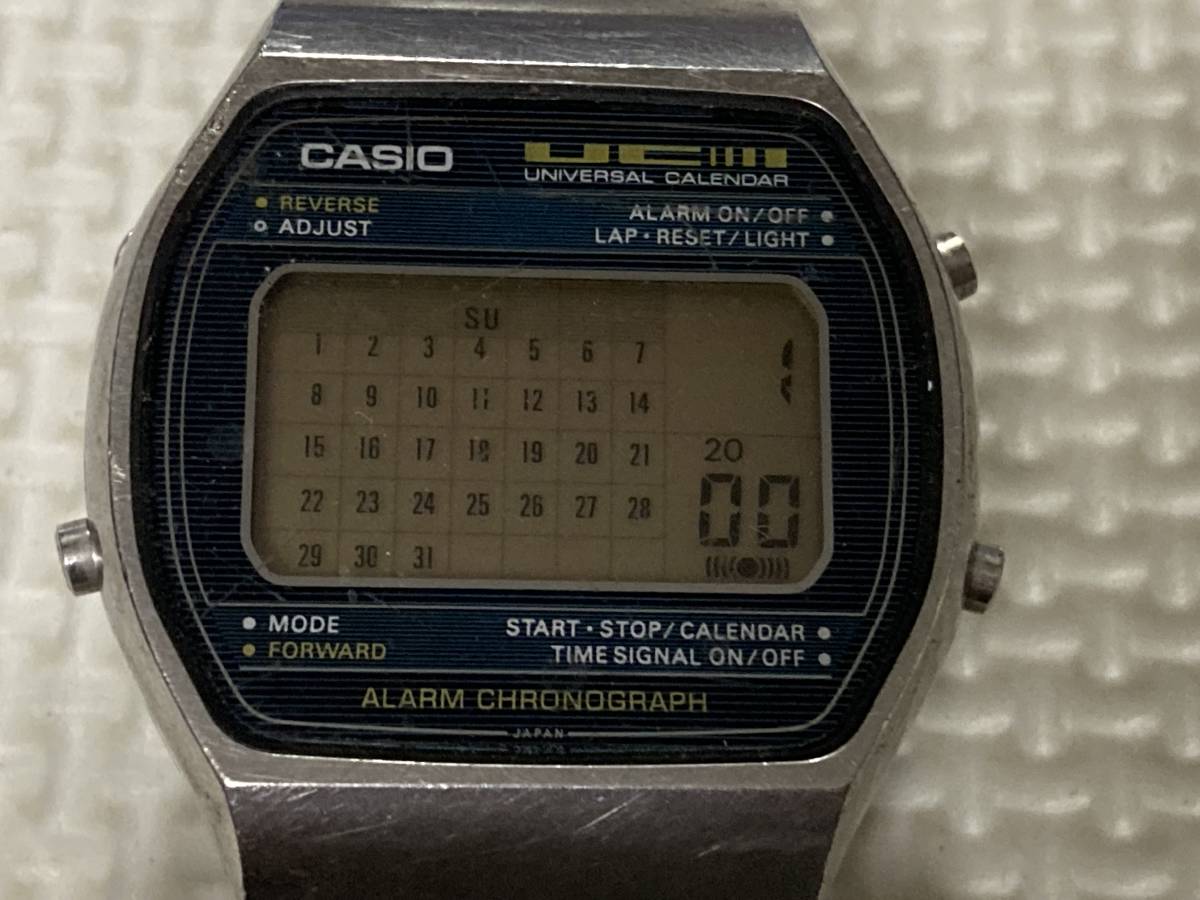 CASIO ユニバーサル カレンダー アラームクロノグラフ 79CS-51 