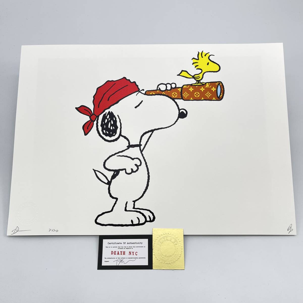 世界限定100枚 DEATH NYC アート ポスター db02 世界限定100枚 DEATH