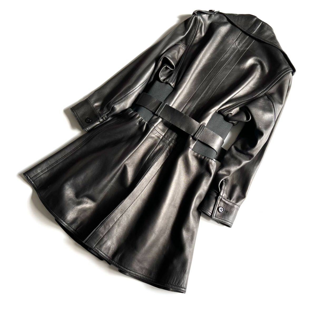 DOLCE&GABBANA ドルチェアンドガッバーナ サイズ38 ラムスキン レザー 