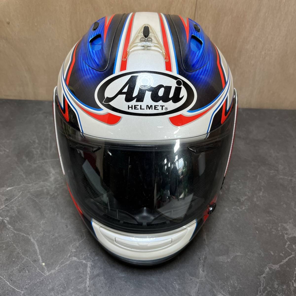☆Arai アライ ヘルメット RX‐7 RV YF DESIGN フルフェイス 57.58CM 